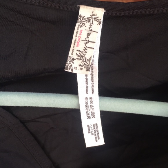 NWOT Free People Super Soft Deep V Bodysuit - Picture 5 of 7